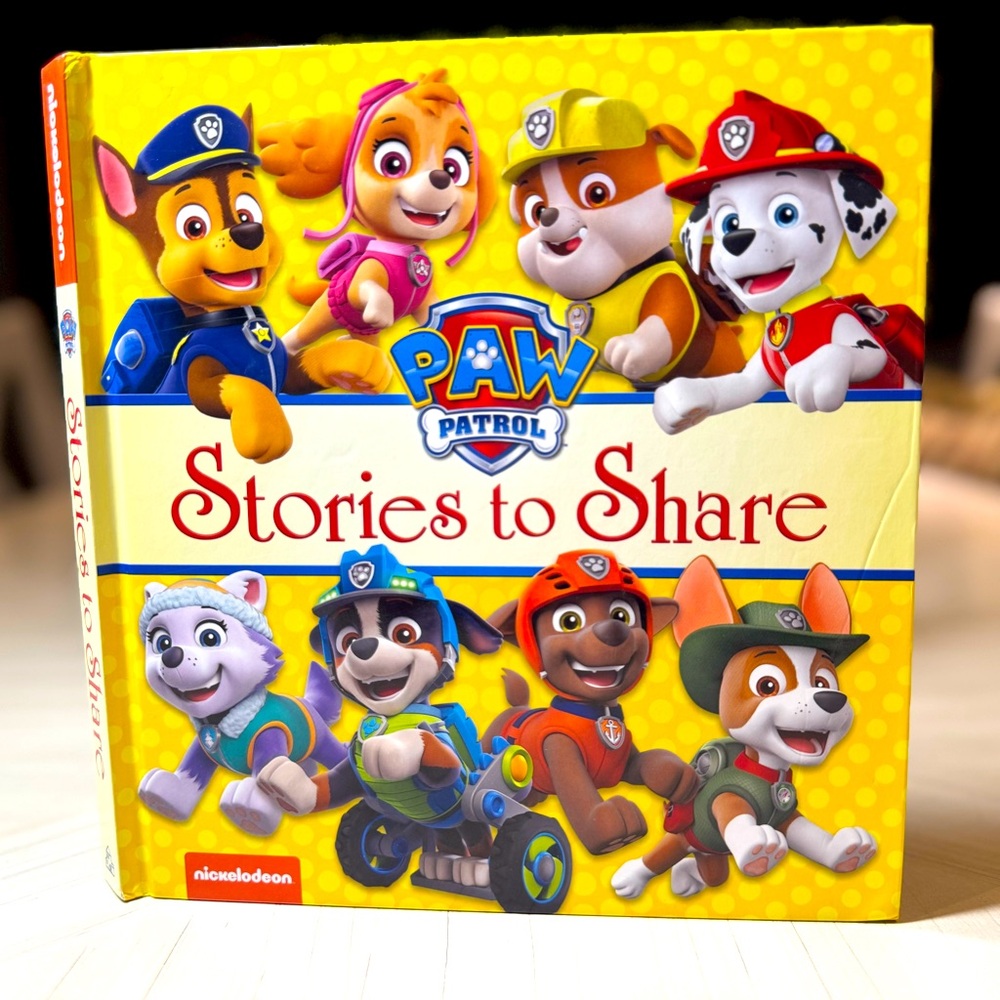 Nickelodeon Paw Patrol Stories to Share Hardcover Book – Hardcover Book for Kids